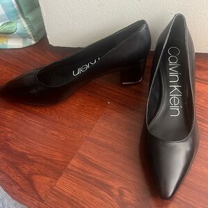 Calvin Klein Block Heels size 8